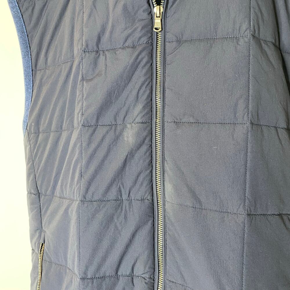 JOHNNIE-O Savard Full Zip Puffer Vest in Twilight Blue Size XL - Picture 5 of 11
